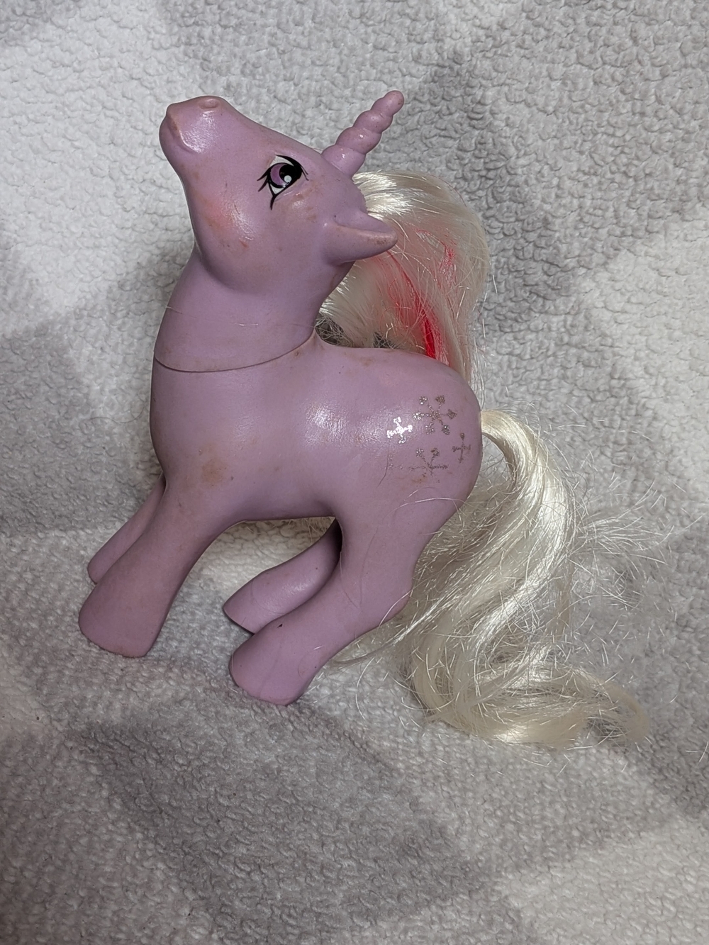 Vintage Hasbro My Little Pony "Powder" 1984